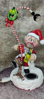 Garbage Pail Kids Drunk Ken jólasveinn - Image 9