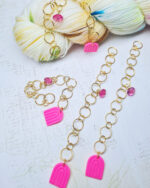 Prjónafiskar - regnboga